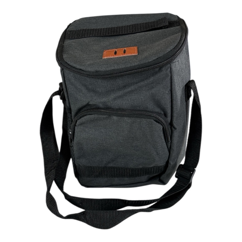 LEEDS Mayfair 12 insulated Cooler Lunch bag Black